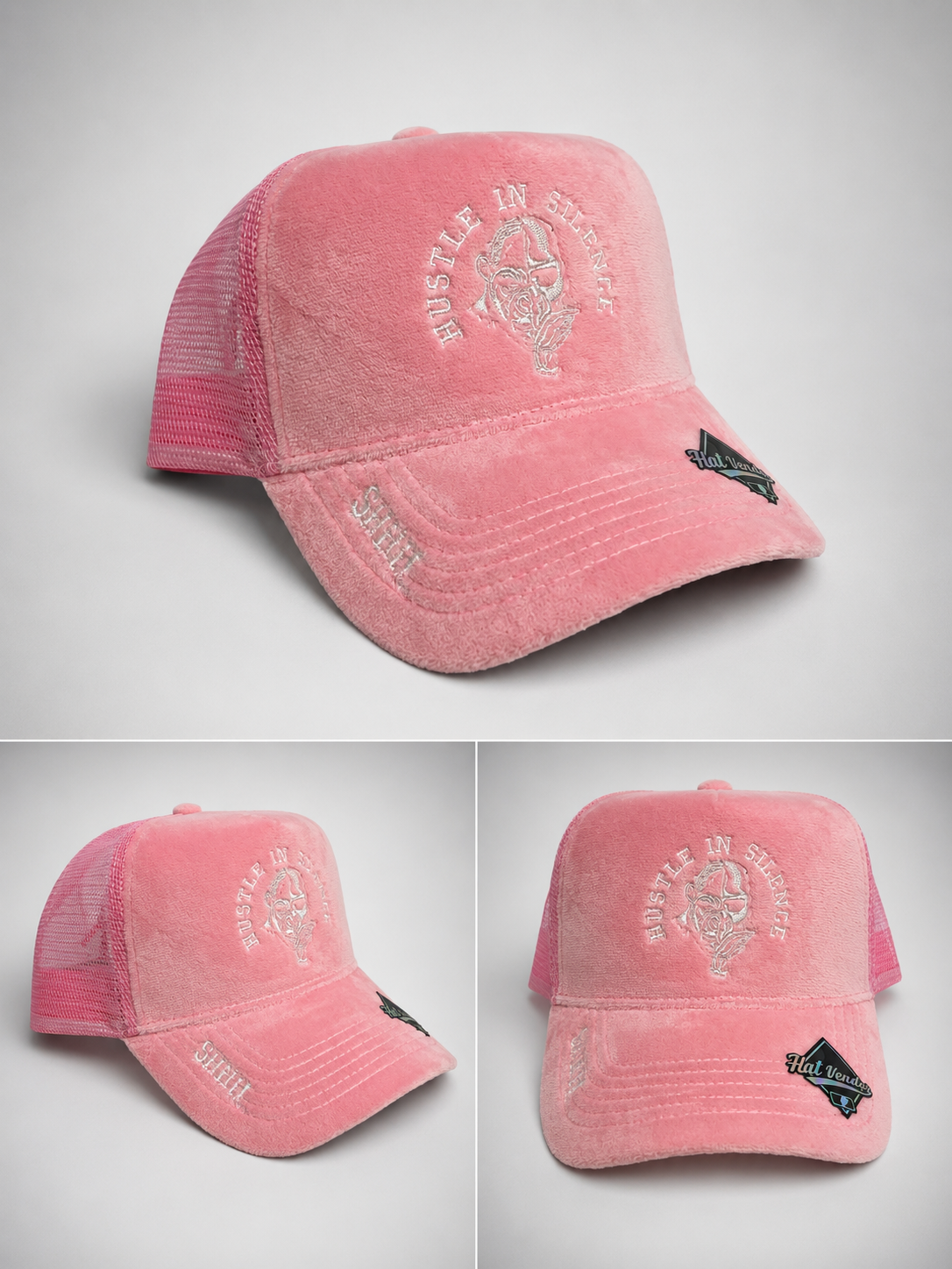 Premium Velvet Trucker Hats