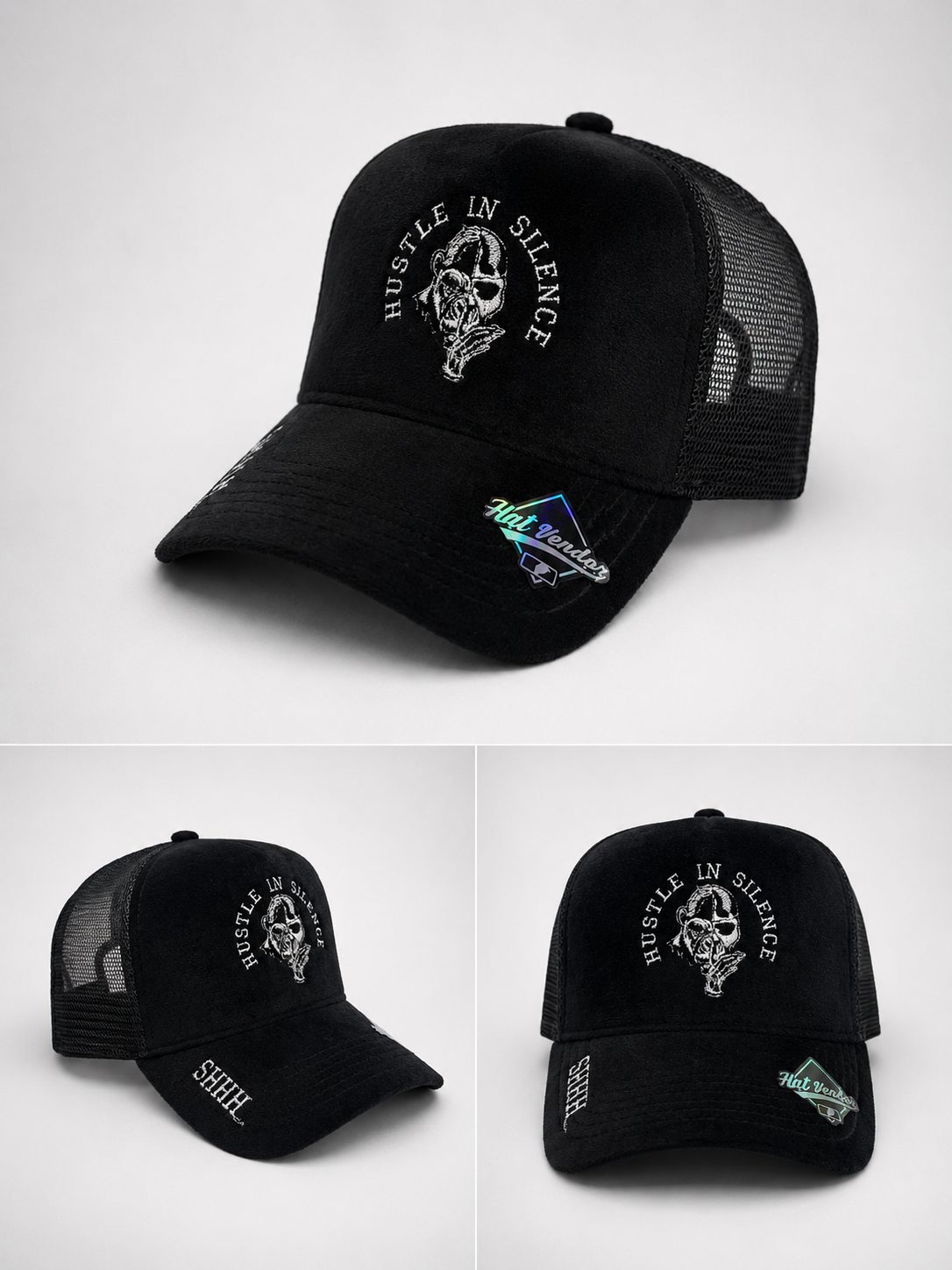 Premium Velvet Trucker Hats
